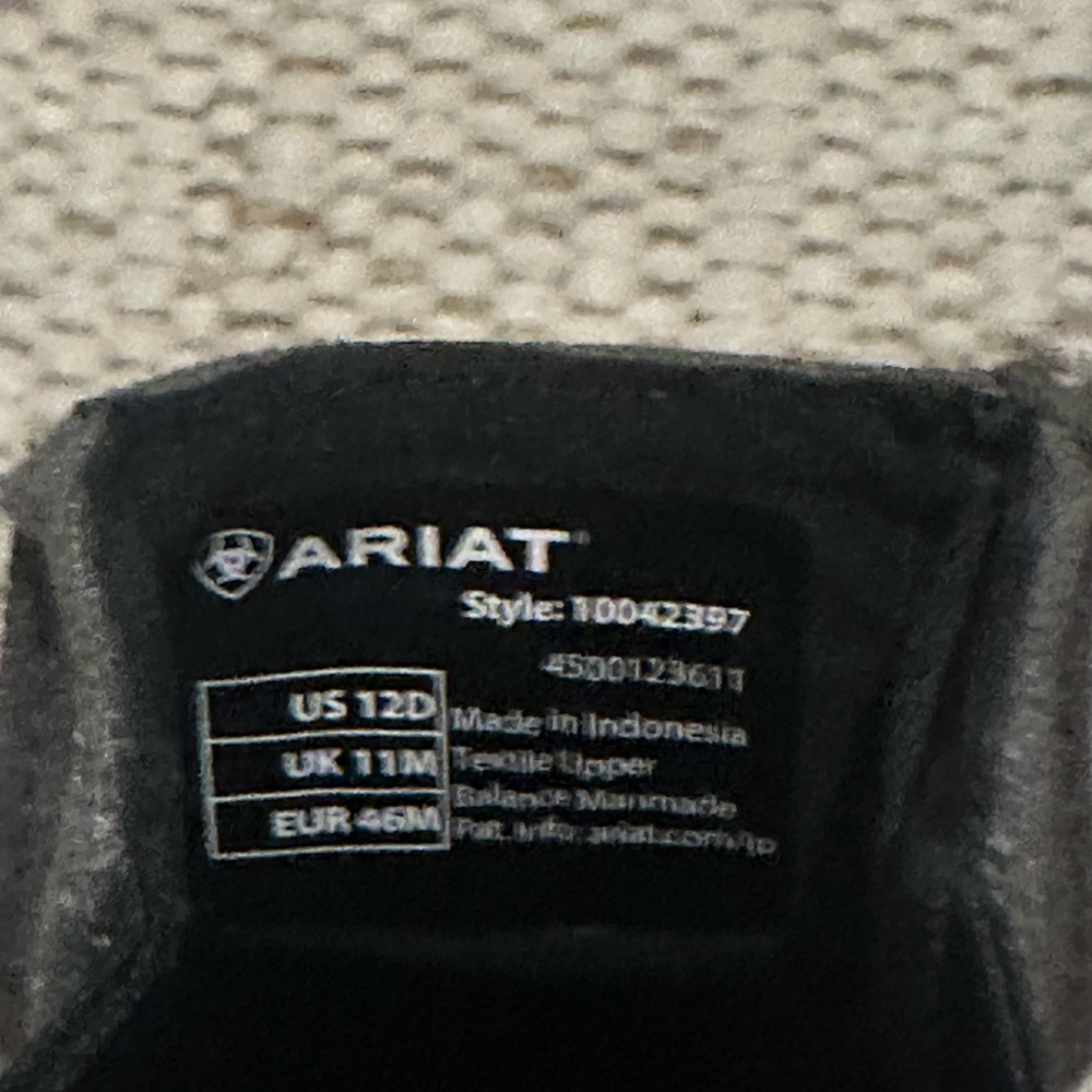 Ariat Charcoal Hilo Slip-Ons - Picture 4 of 4